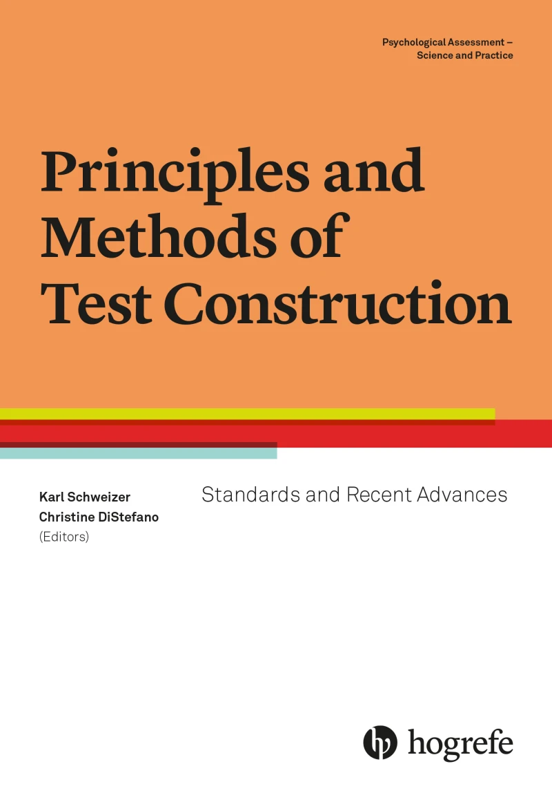 Portada: Principles and Methods of Test Construction