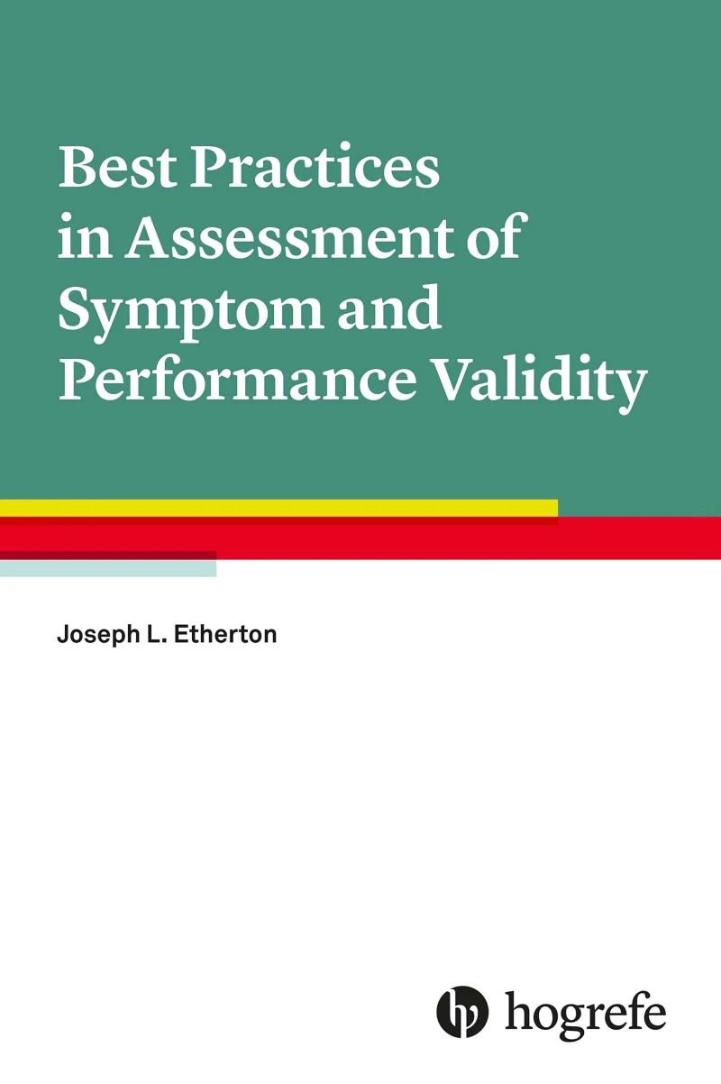 Portada: Best Practices in Assessment of Symptom and Performance Validity