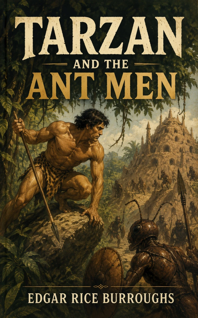 Portada: Tarzan and the Ant Men