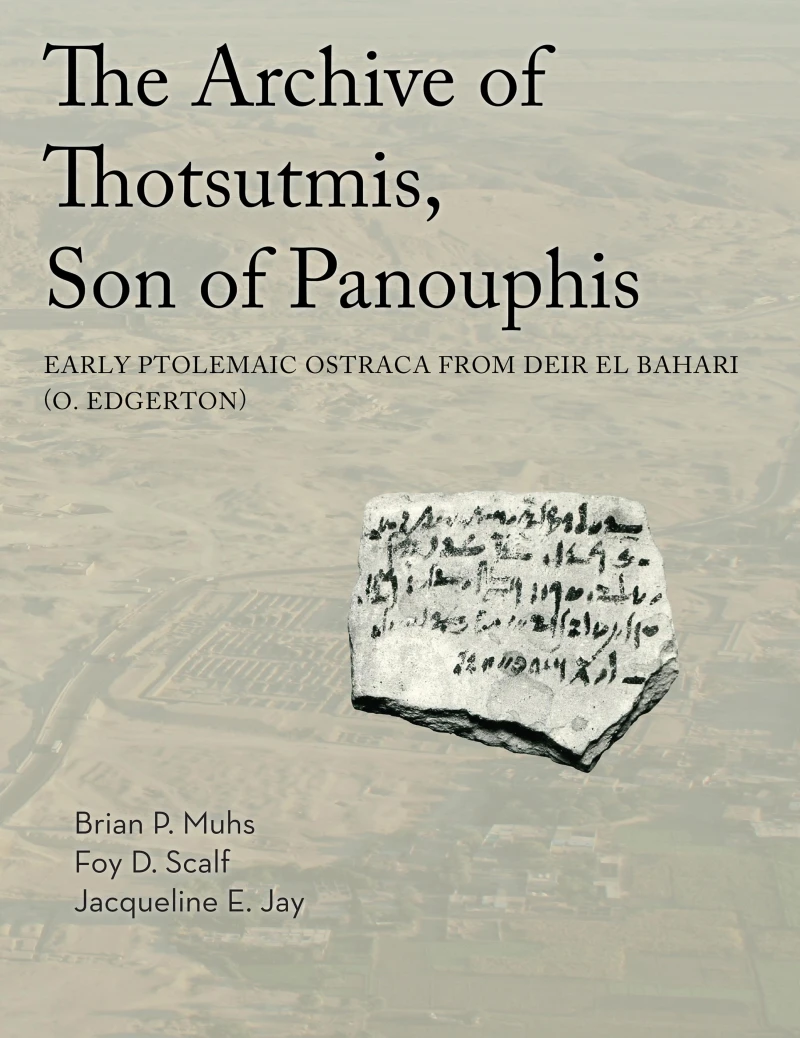 Portada: The Archive of Thotsutmis, Son of Panouphis