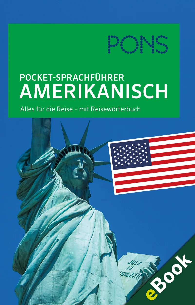 Portada: PONS Pocket-Sprachführer Amerikanisch