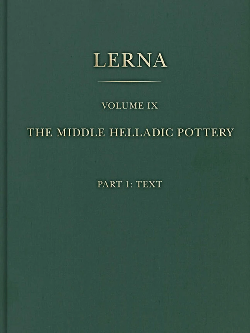 Portada: The Middle Helladic Pottery