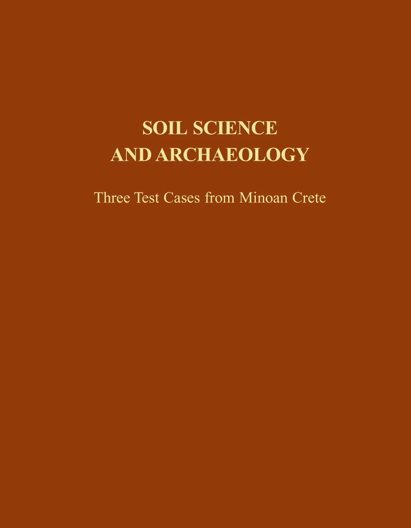 Portada: Soil Science and Archaeology