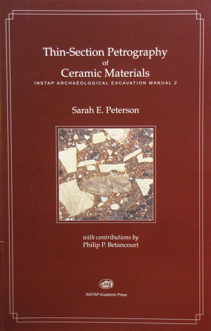 Portada: Thin-Section Petrography of Ceramic Materials