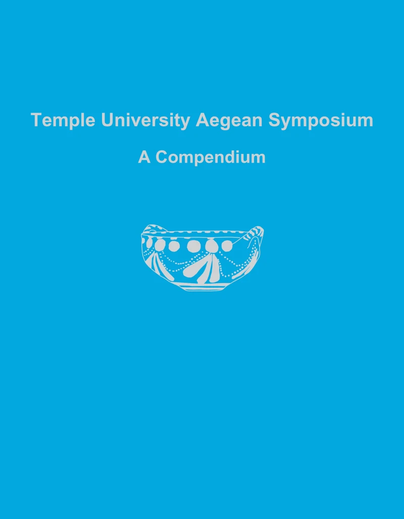 Portada: Temple University Aegean Symposium