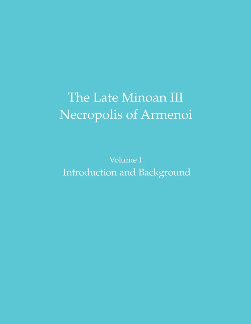 Portada: The Late Minoan III Necropolis of Armenoi