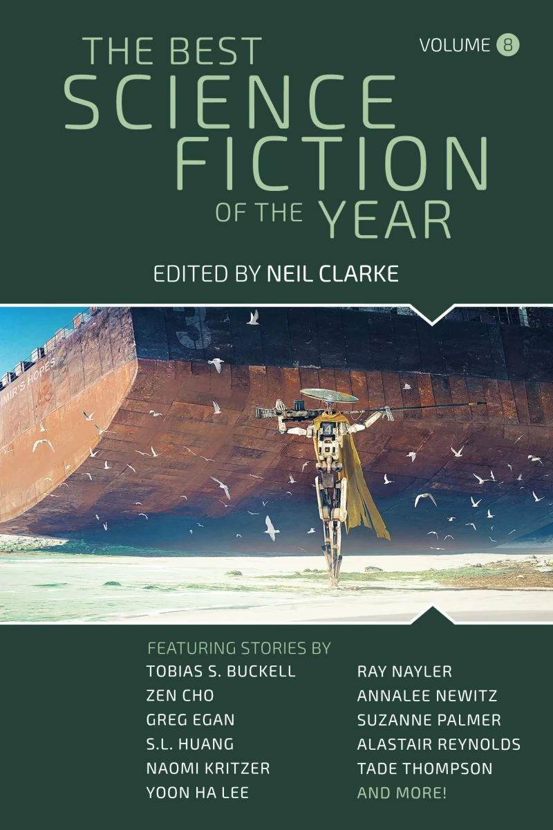 Portada: The Best Science Fiction of the Year: Volume 8