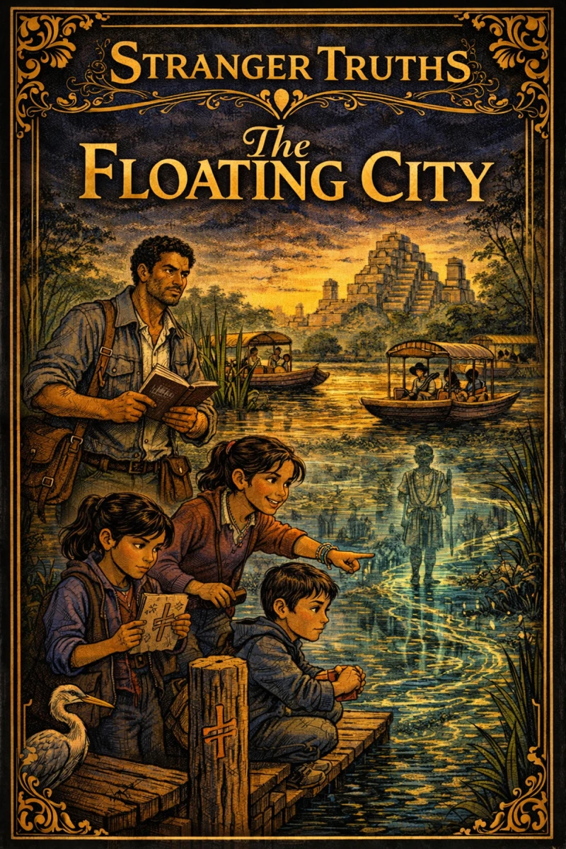 Portada: Stranger Truths #1: The Floating City Secret