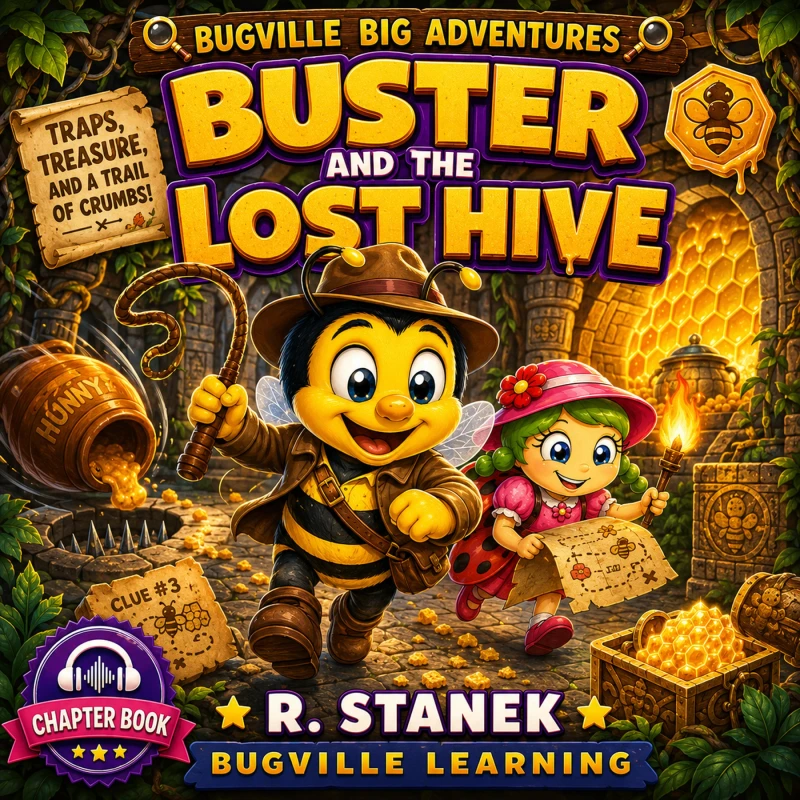 Portada: Buster and the Lost Hive (A Bugville Big Adventure)