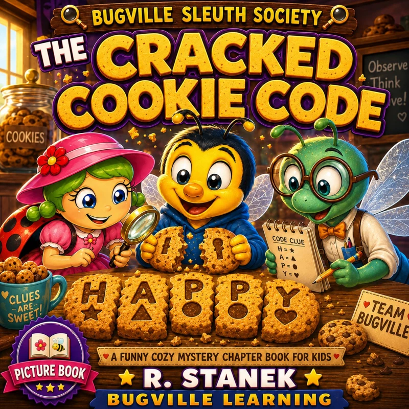 Portada: The Cracked Cookie Code (A Bugville Sleuth Society Mystery)