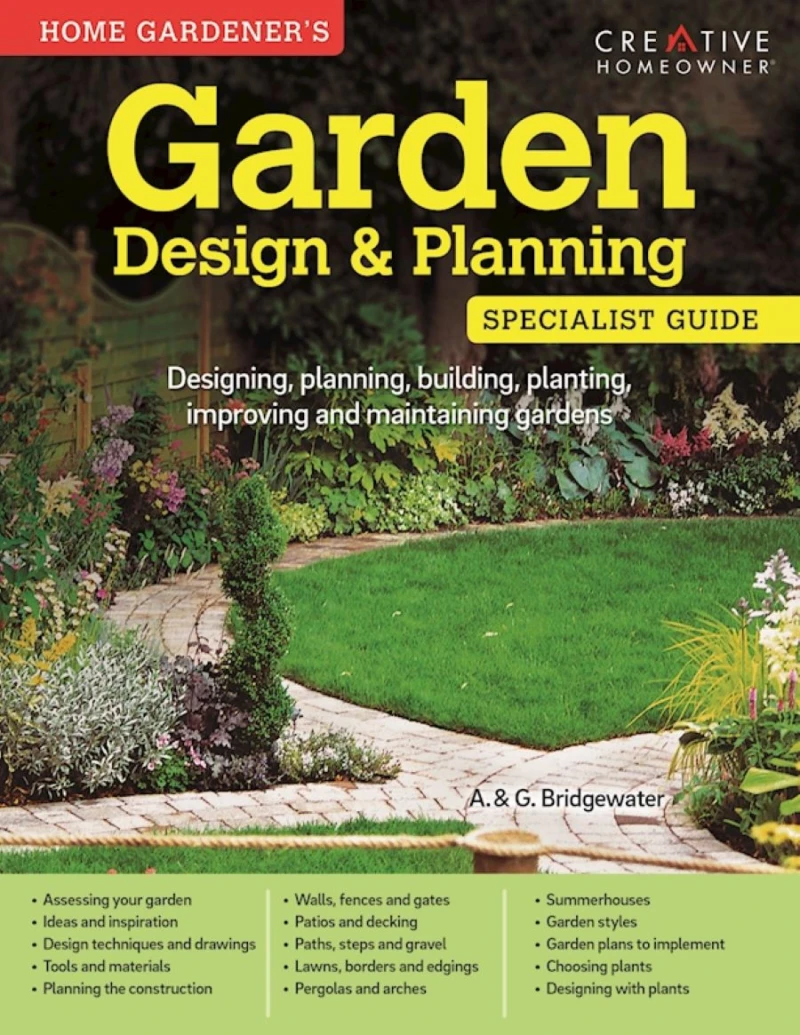 Portada: Home Gardener's Garden Design & Planning