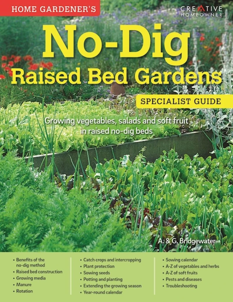 Portada: Home Gardener's No-Dig  Raised Bed Gardens