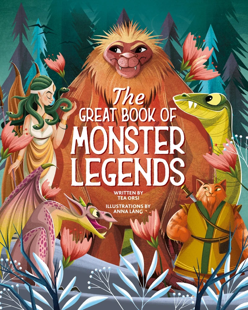 Portada: The Great Book of Monster Legends