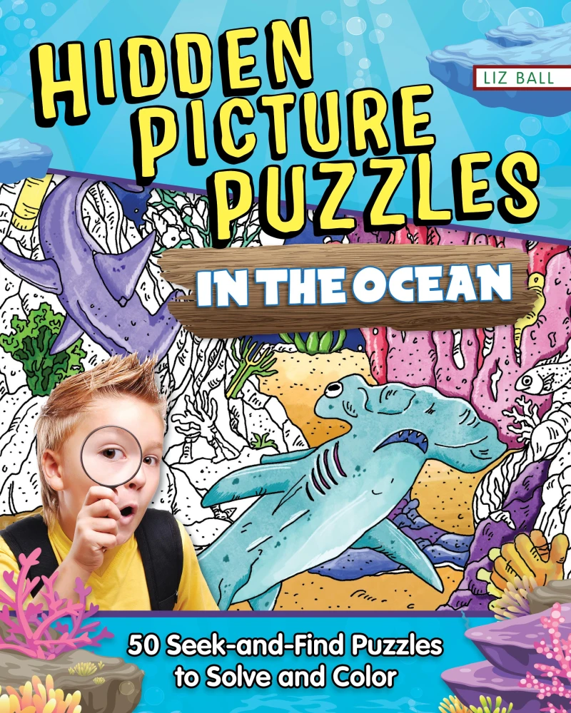 Portada: Hidden Picture Puzzles in the Ocean