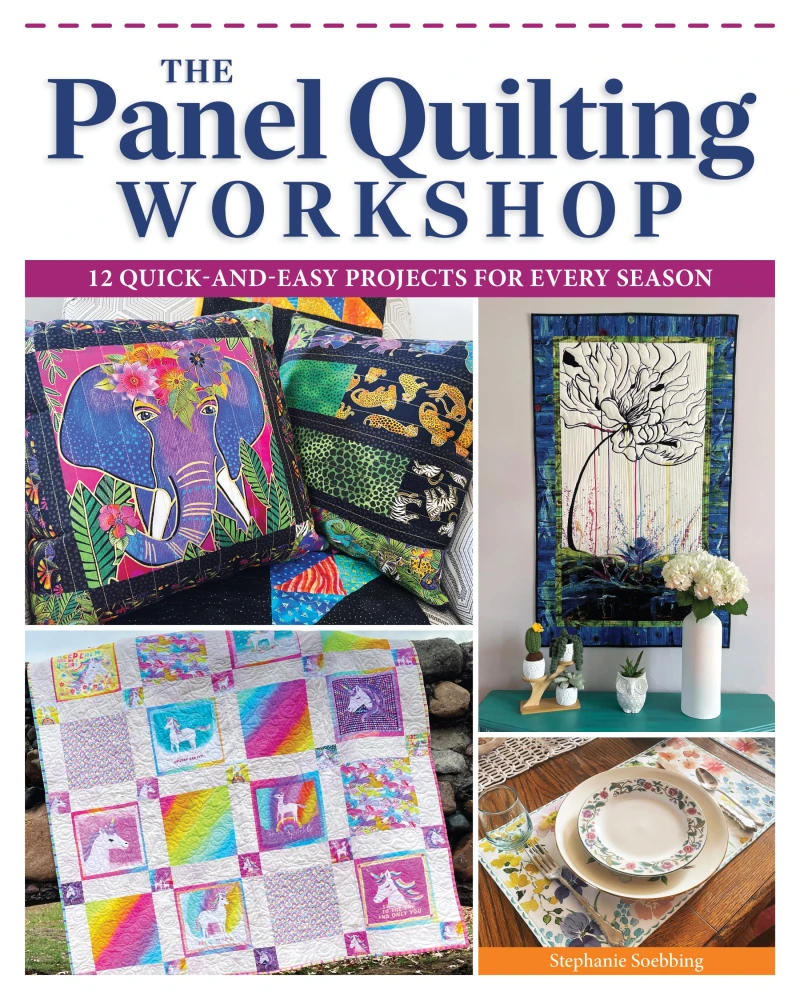 Portada: The Panel Quilting Workshop