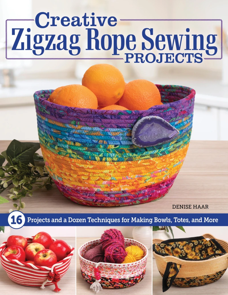 Portada: Creative Zigzag Rope Sewing Projects