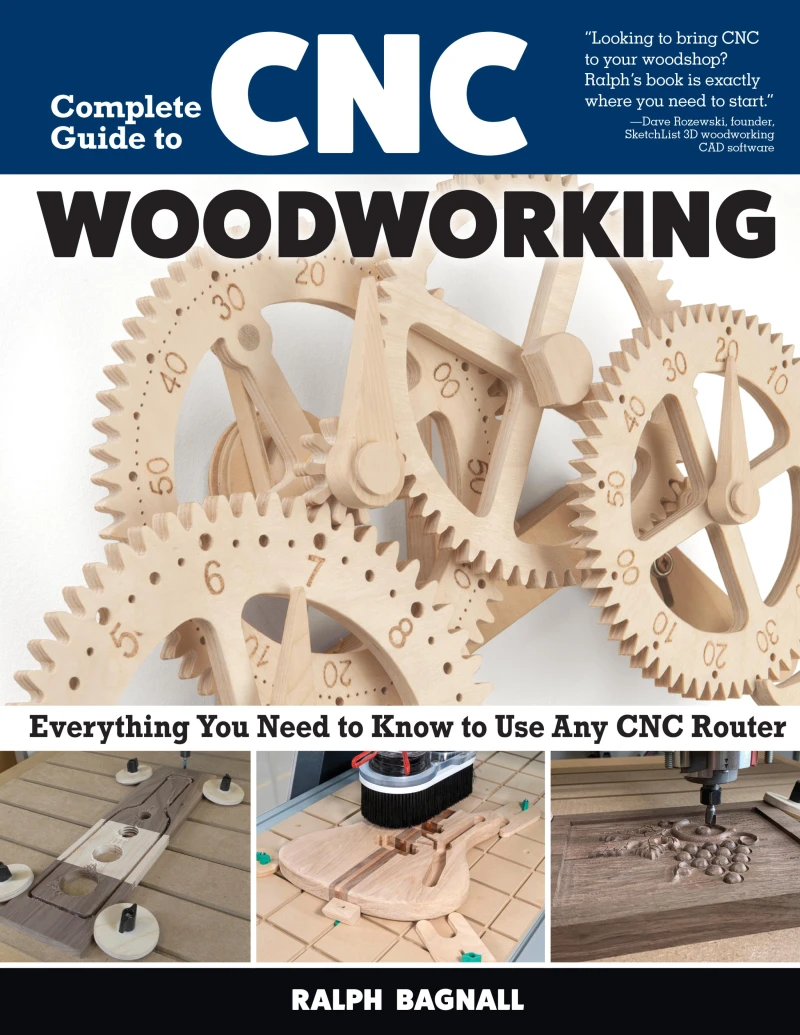 Portada: Complete Guide to CNC Woodworking