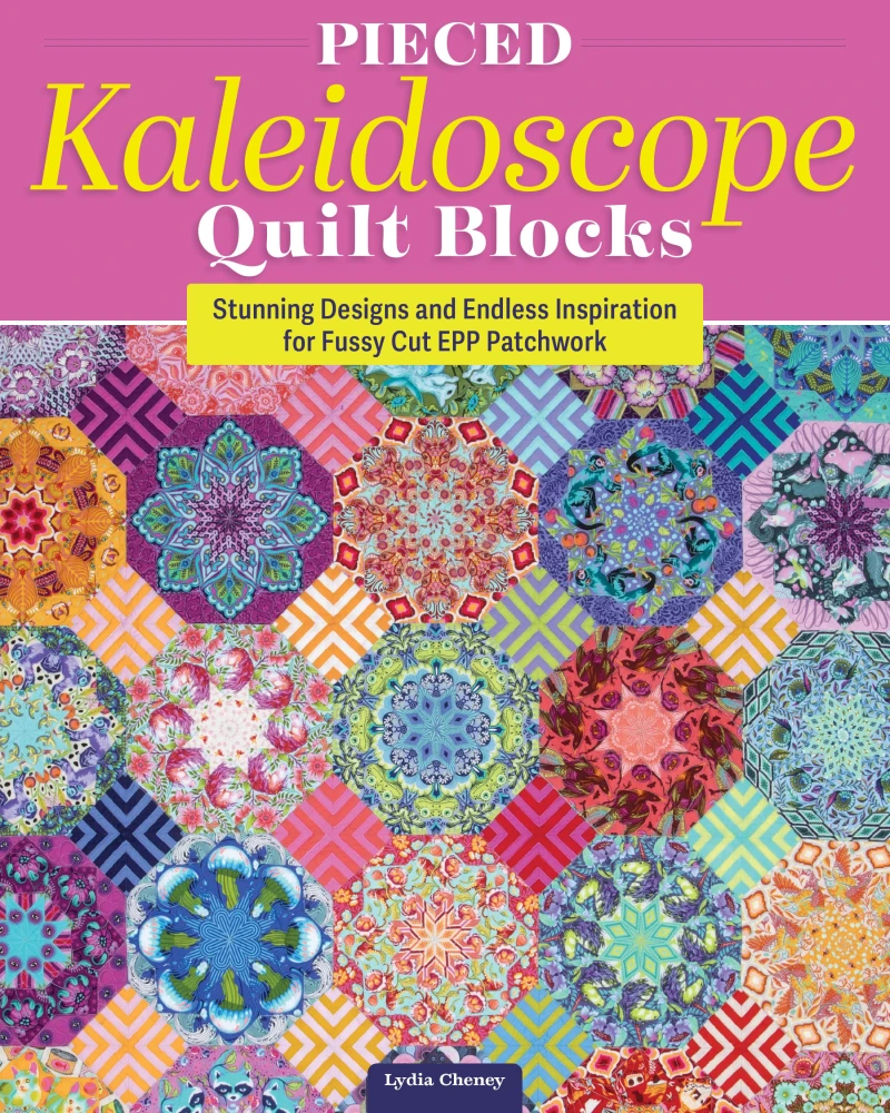 Portada: Pieced Kaleidoscope Quilt Blocks