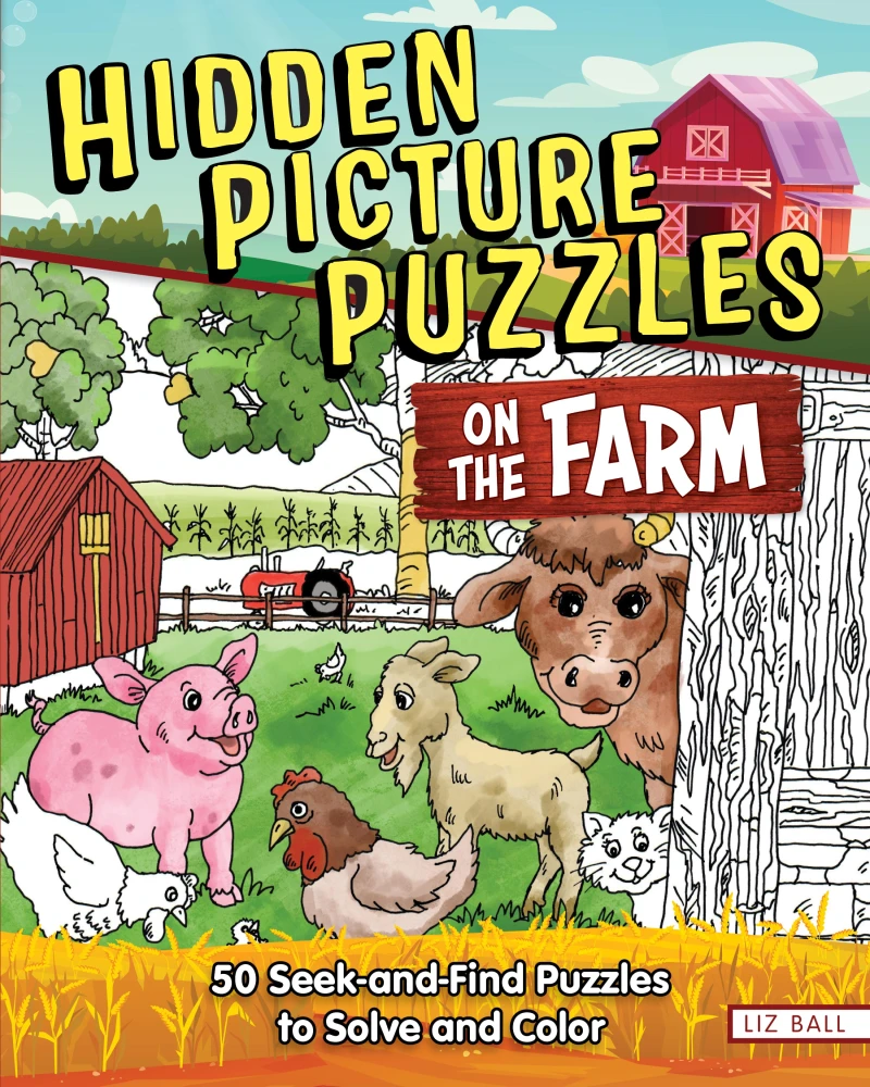 Portada: Hidden Picture Puzzles on the Farm