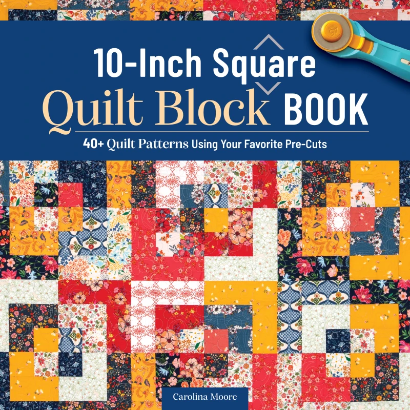 Portada: 10-Inch Square Quilt Block Book