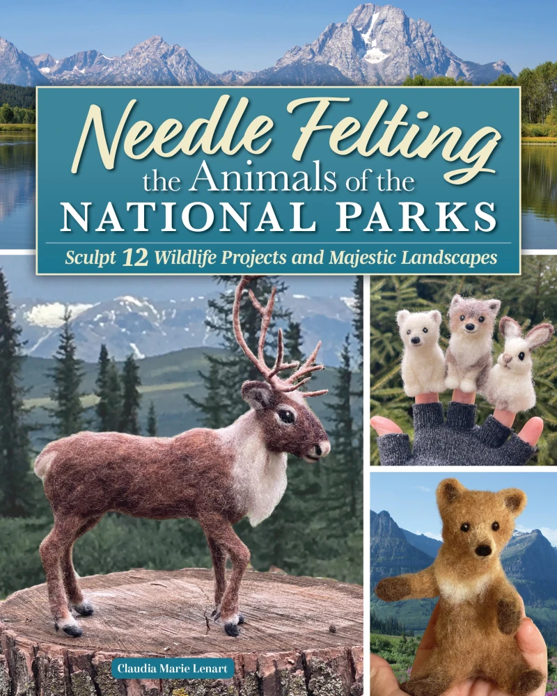 Portada: Needle Felting the Animals of the National Parks