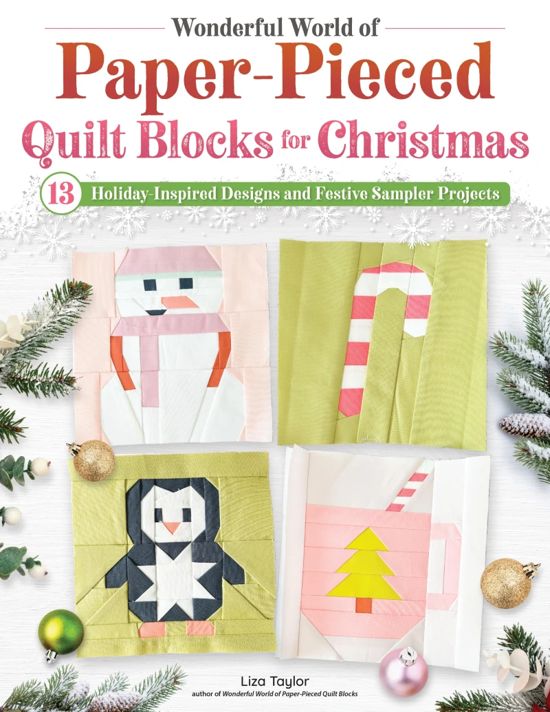 Portada: Wonderful World of Paper-Pieced Quilt Blocks for Christmas