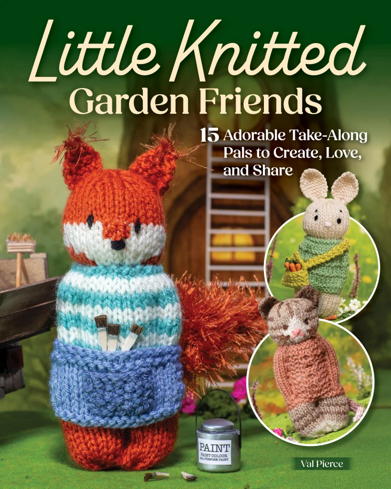 Portada: Little Knitted Garden Friends
