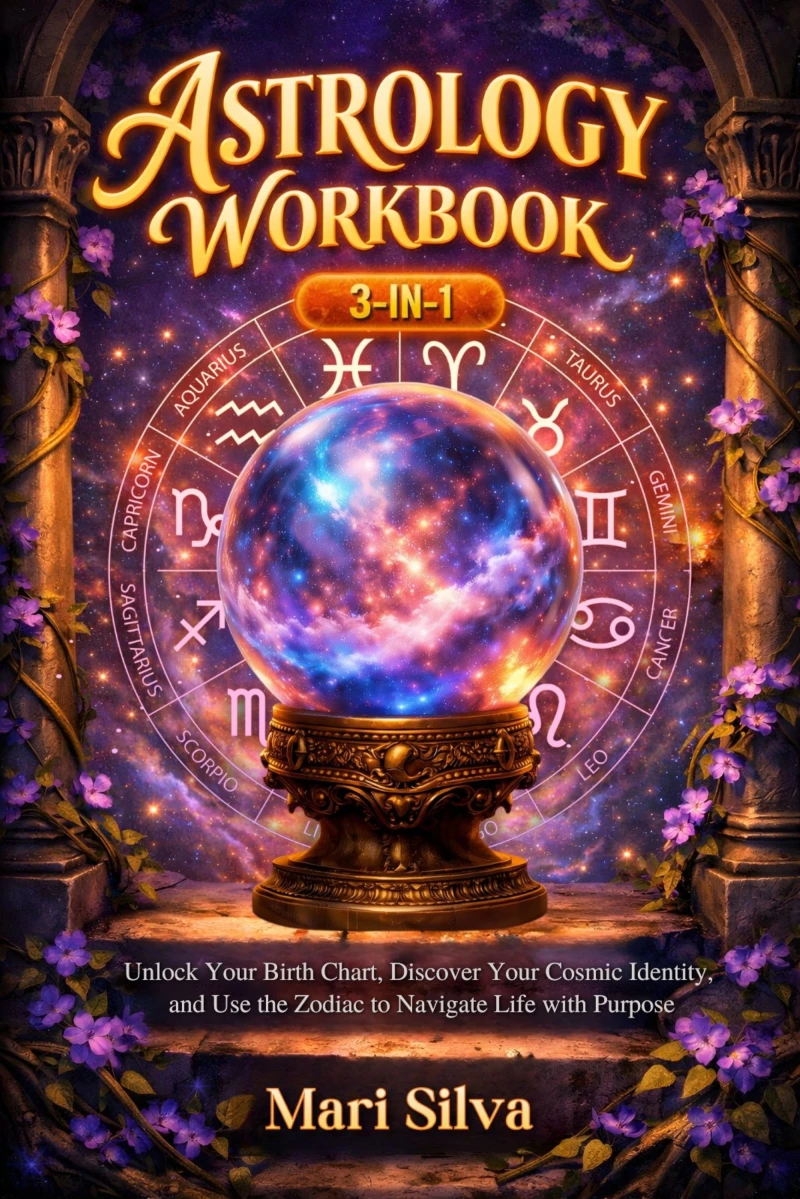 Portada: Astrology Workbook 3-in-1