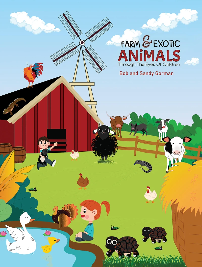 Portada: Farm and Exotic Animals through the Eyes of Children