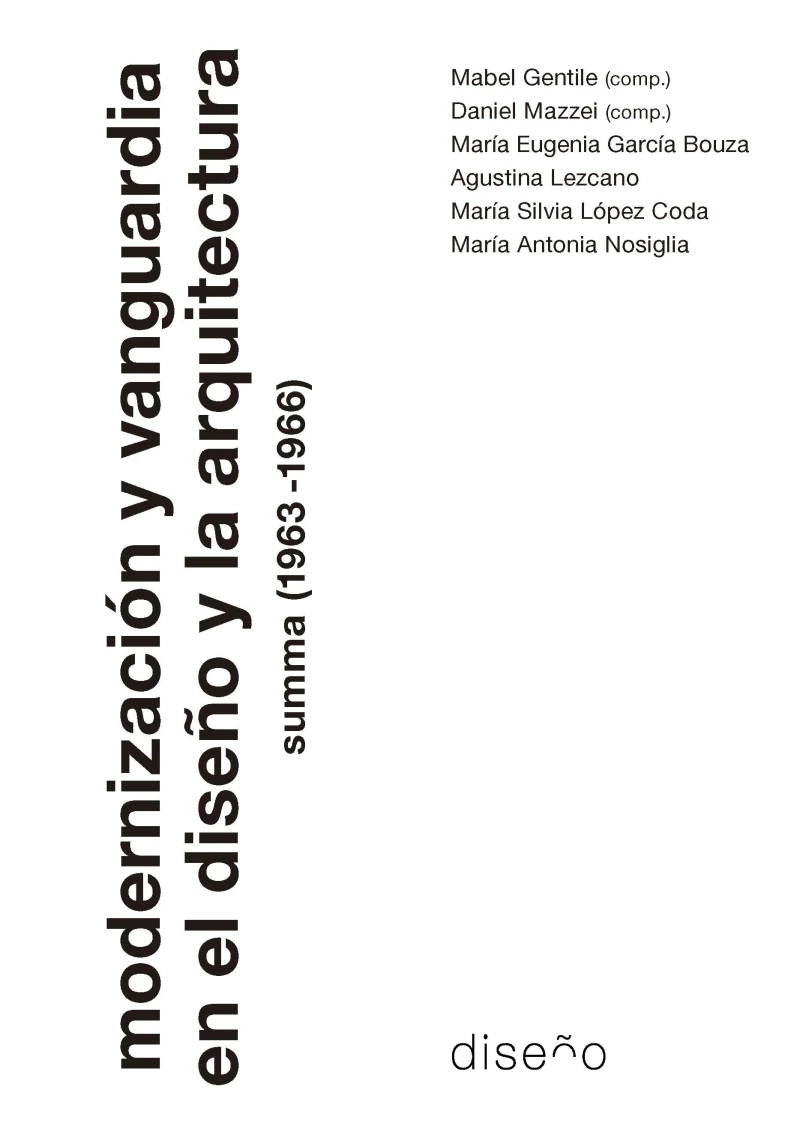Portada: MODERNIZACIÓN Y VANGUARDIA EN EL DISEÑO Y LA ARQUITECTURA