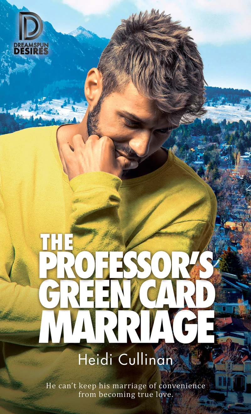 Portada: The Professor's Green Card Marriage