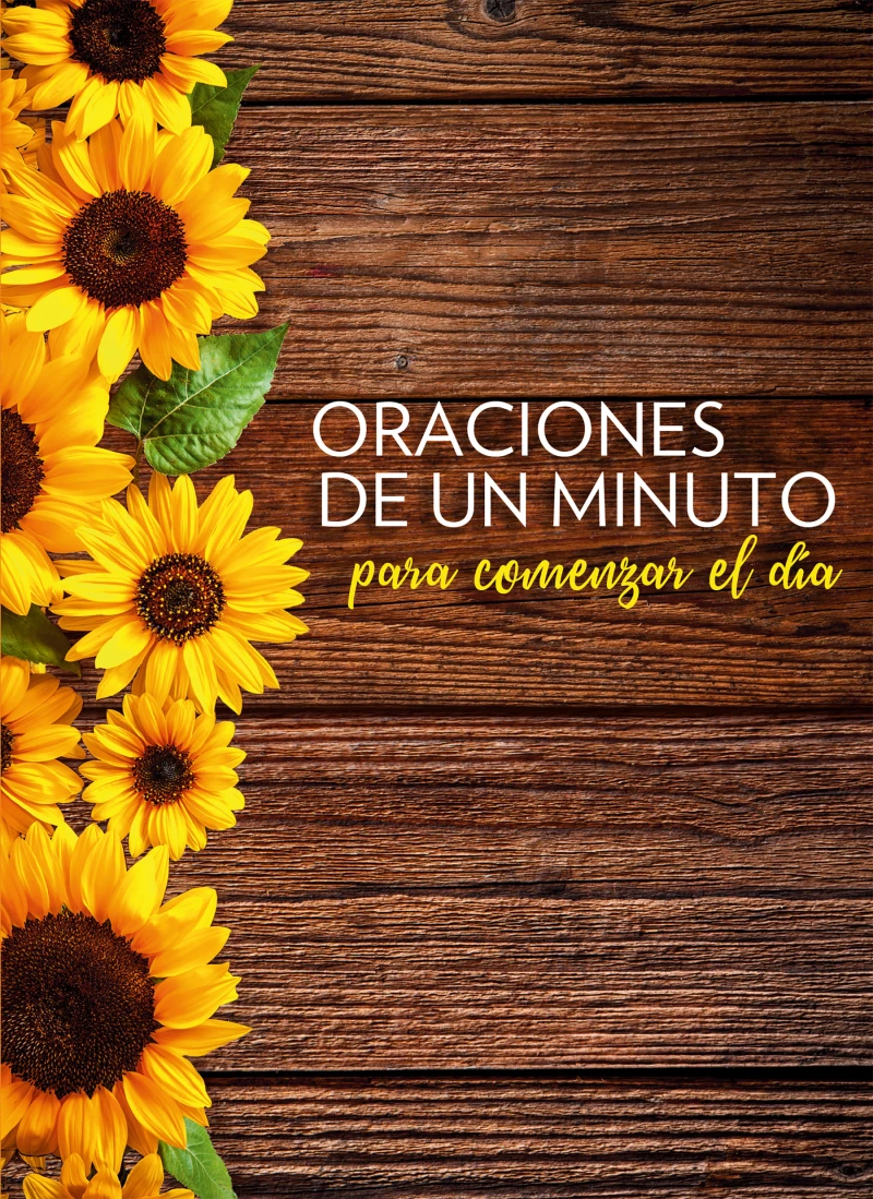 Portada: Oraciones de un minuto para comenzar el día