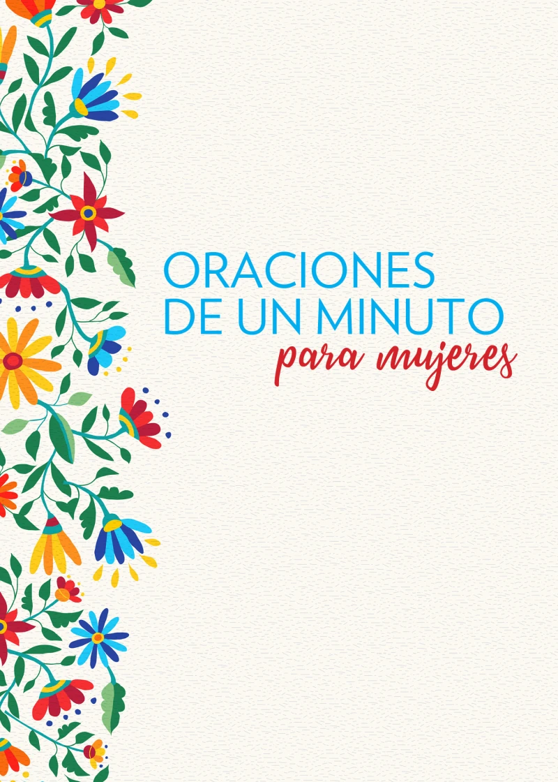 Portada: Oraciones de un minuto para mujeres