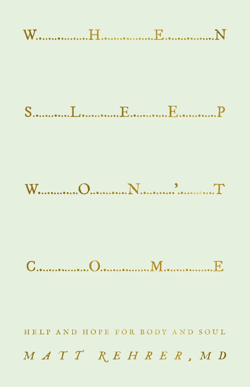 Portada: When Sleep Won't Come