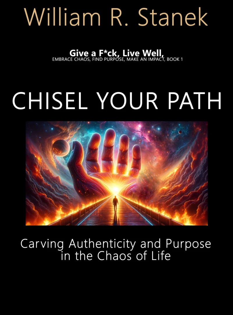 Portada: Chisel Your Path: Carving Authenticity and Purpose in the Chaos of Life
