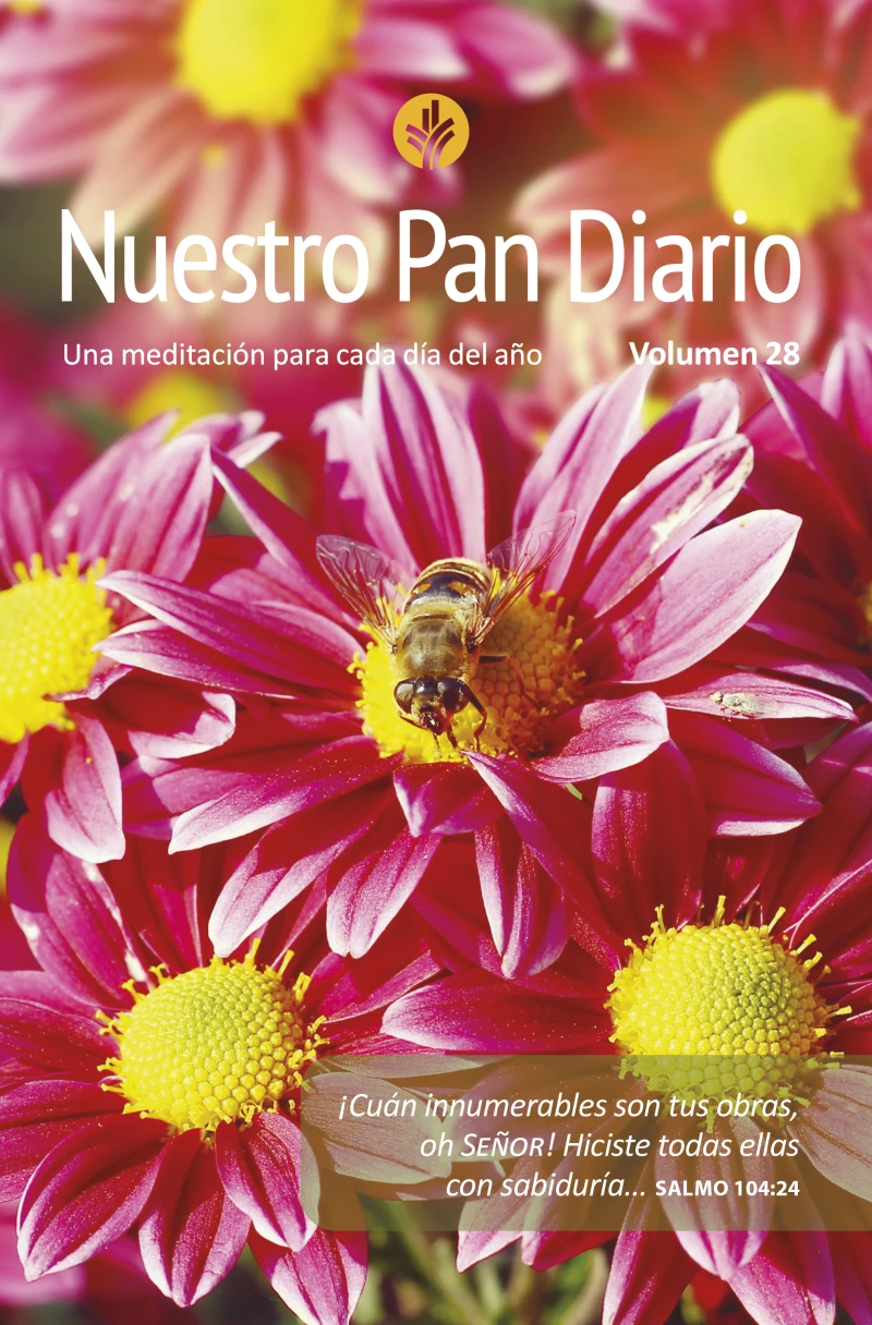 Portada: Nuestro Pan Diario vol 28 Flores