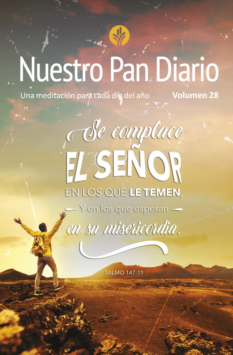 Portada: Nuestro Pan Diario vol 28 Temor del Señor