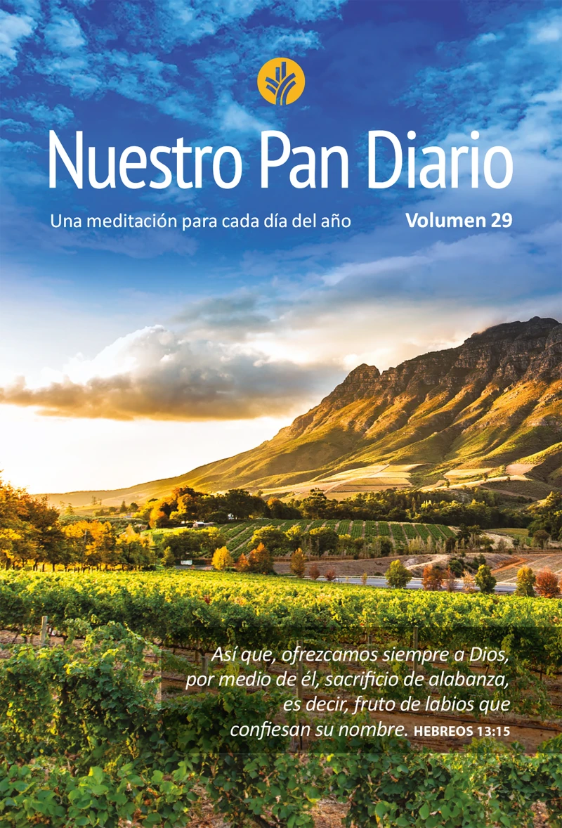 Portada: Nuestro Pan Diario 2025 vol 29 - Paisaje