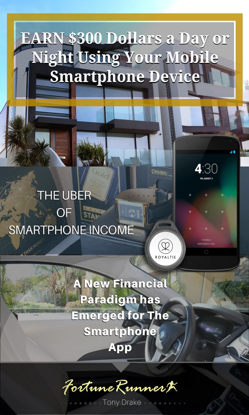 Portada: Earn $300 Dollars a Day or Night Using Your Mobile Smartphone Device