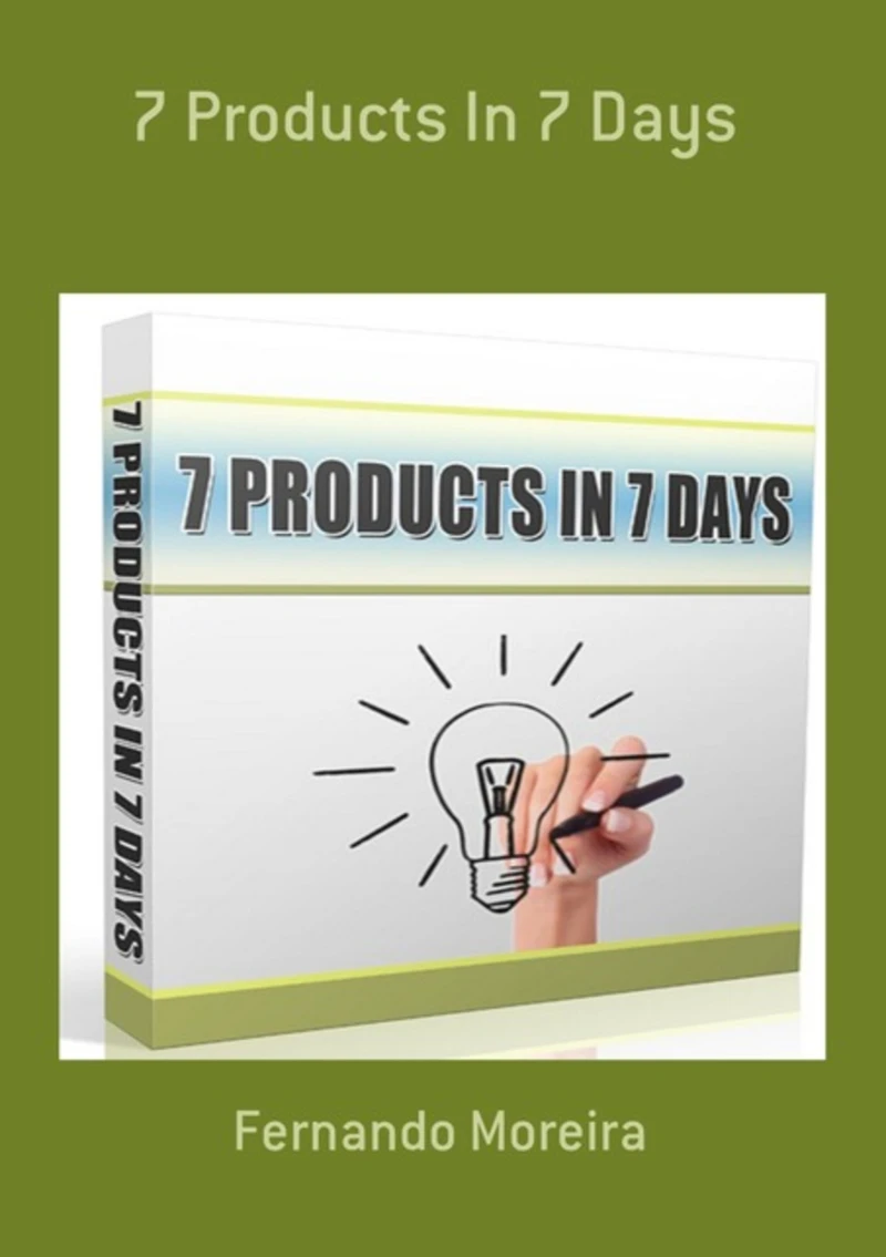Portada: 7 Products In 7 Days