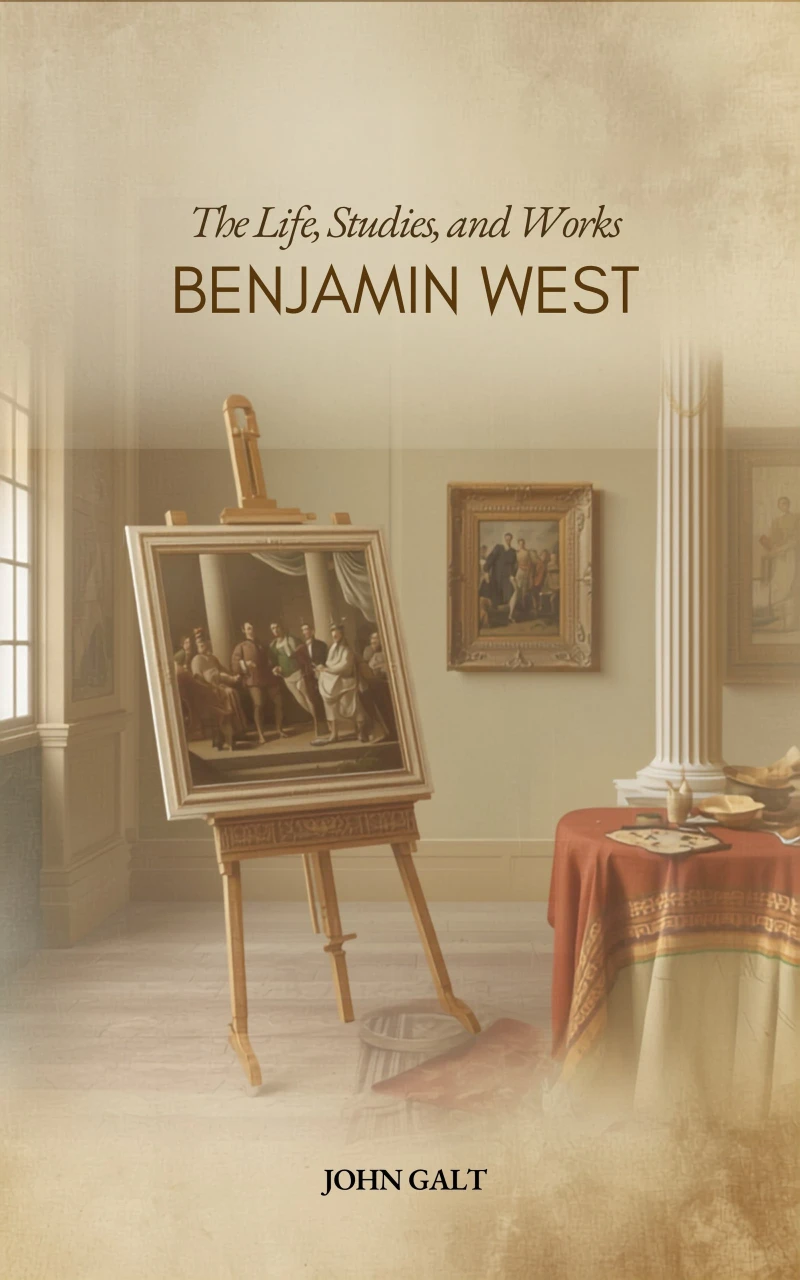 Portada: The Life, Studies, and Works of Benjamin West