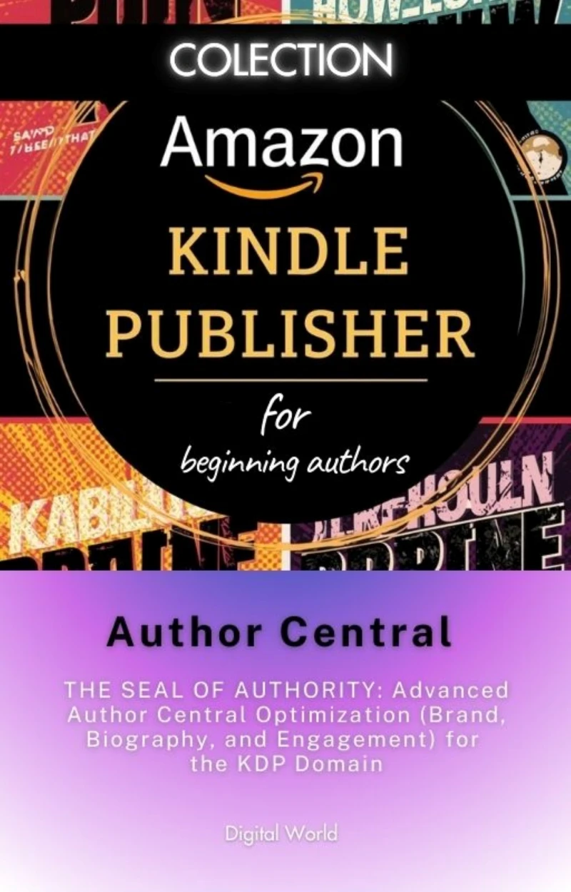 Portada: Author Central - THE SEAL OF AUTHORITY - Advanced Author Central Optimization (Brand, Biography, and Engagement) for the KDP Domain