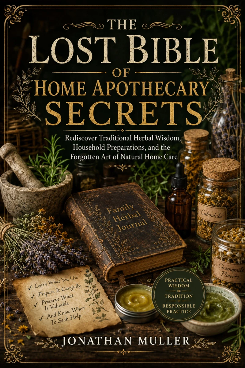 Portada: The Lost Bible Of Home Apothecary Secrets