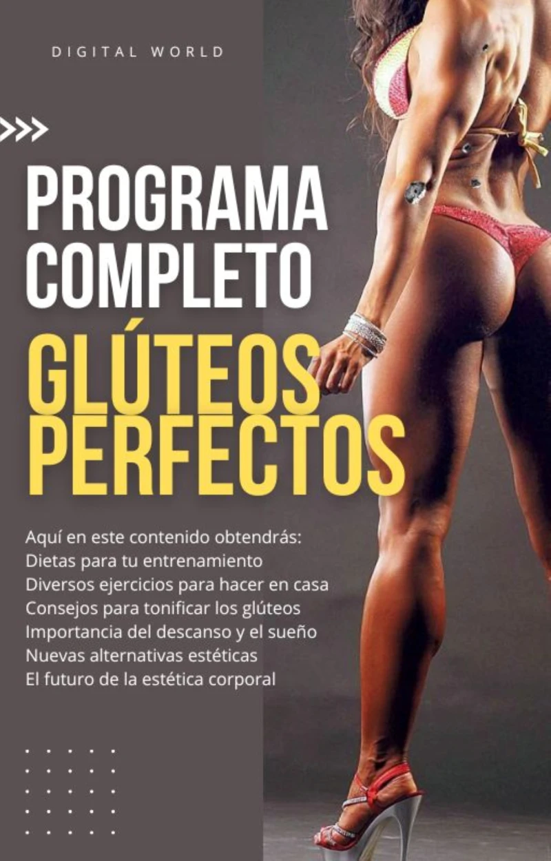 Portada: Programa Completo - Glúteos Perfectos