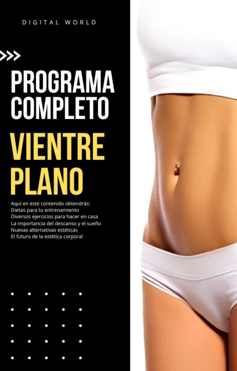 Portada: Programa Completo - Vientre Plano