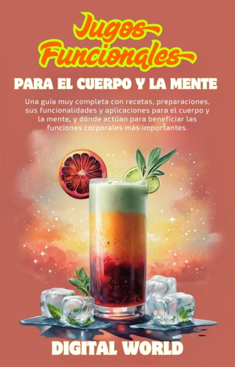 Portada: Jugos Funcionales - para el cuerpo y la mente