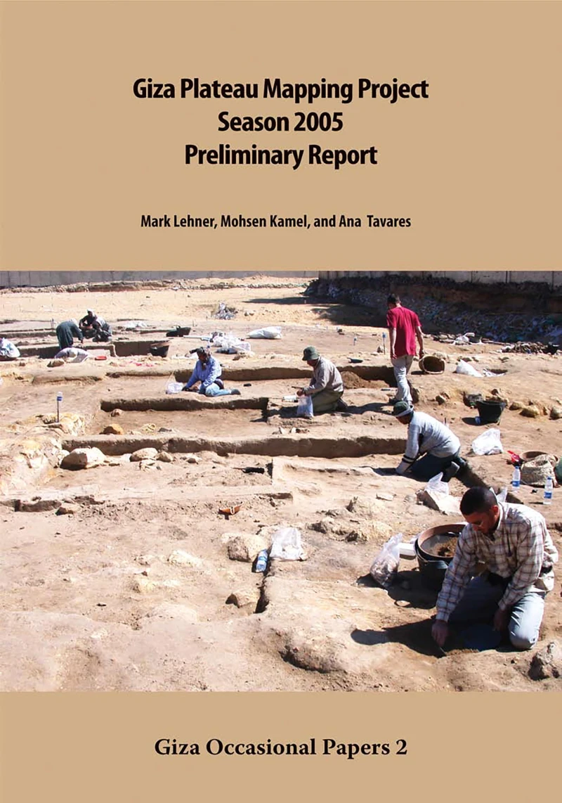Portada: Giza Plateau Mapping Project 2005 Season