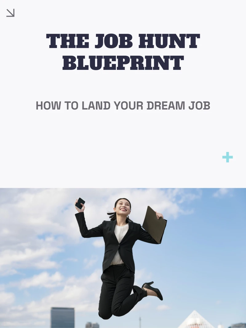 Portada: The Job Hunt Blueprint