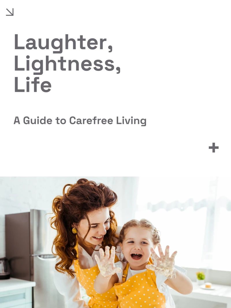 Portada: Laughter, Lightness, Life
