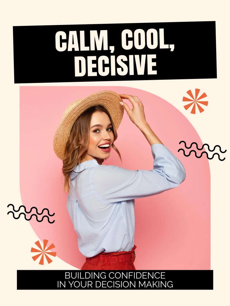 Portada: Calm, Cool, Decisive